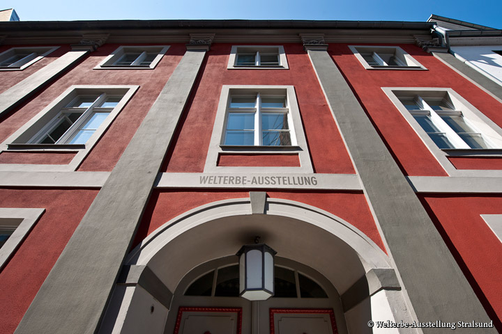 Welterbe-Ausstellung Stralsund - Ausstellungsgebäude in der Ossenreyerstraße
