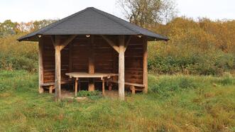 Naturlehrpfad Bremerhagen - Pavillon