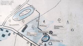 Naturlehrpfad Bremerhagen - Karte Lehrpfad Erweiterung