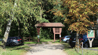 Naturlehrpfad Bremerhagen - Eingang / Parkplatz