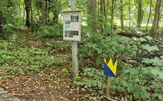 Naturpfad NSG Kormorankolonie Niederhagen - Fundamentreste Weißes Schloss
