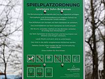 John-Brinkmann-Spielplatz Boltenhagen - Spielplatzordnung