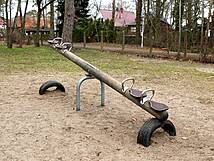 Spielplatz Boltenhagen, Seestraße – Wippe