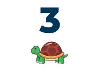 Kinderbild: Schildkröte