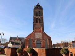 Turm der Sankt Marien Kirche zu Wismar