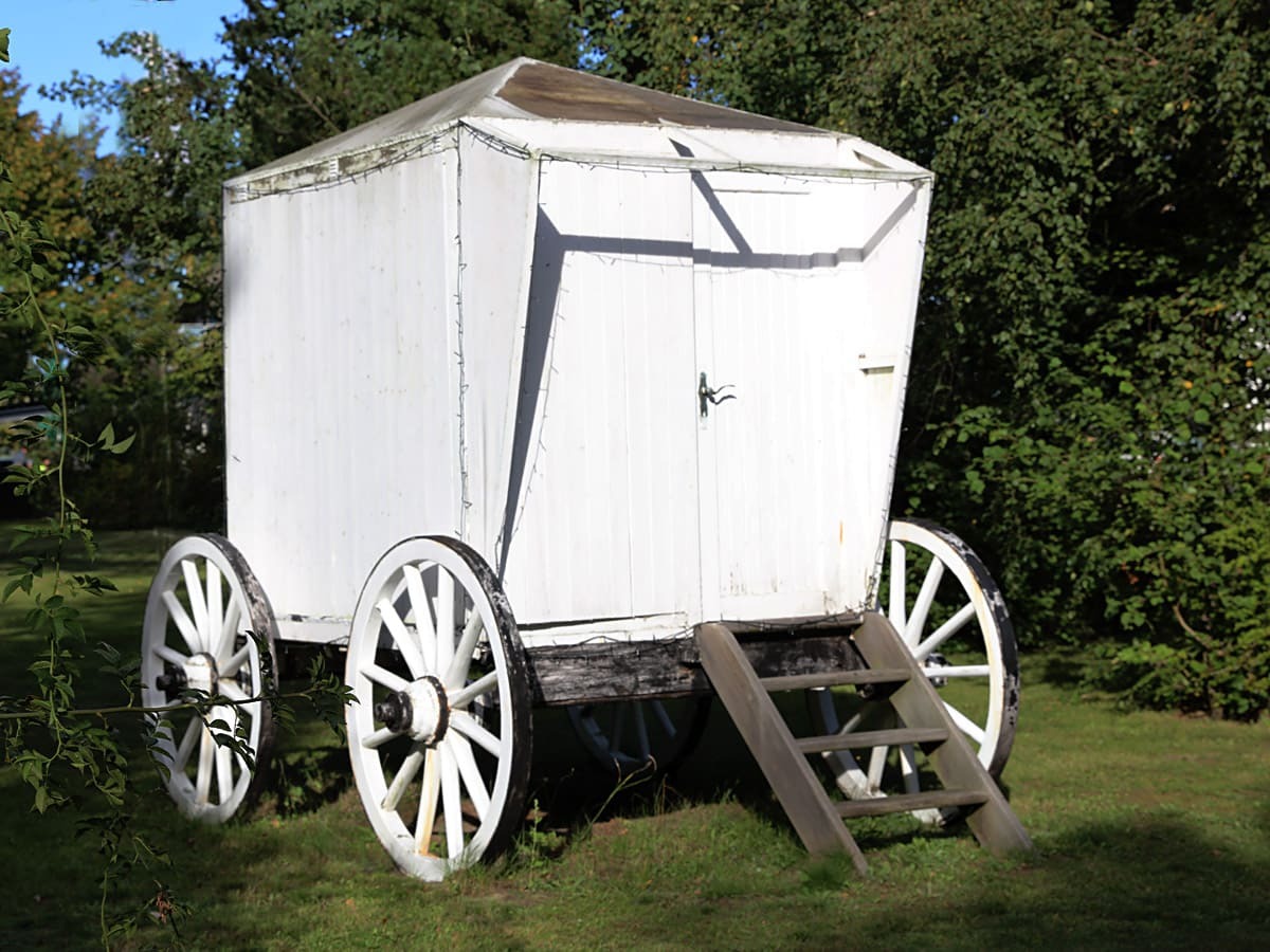 Badekarren in Ahrenshoop