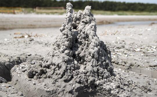 Kleckerburg am Prerower Nordstrand