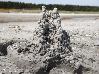Kleckerburg am Prerower Nordstrand