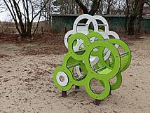 Ahlbeck: Spielplatz »Am Hauptturm« - Kletterelemente