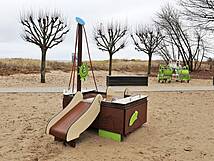 Ahlbeck: Spielplatz »Am Hauptturm« - Spielboot