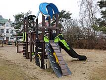 Kinderspielplatz Dünenstraße - Kletterturm