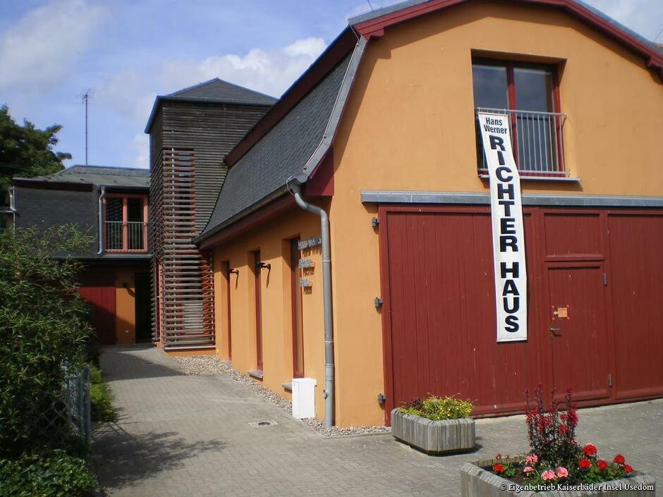Das Hans-Werner-Richter-Haus im Seebad Bansin