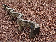 Kur- und Heilwald Heringsdorf - geschwungener Balancierbalken