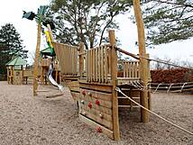 Piratenspielplatz Heringsdorf - Piratenschiff: Hängematte