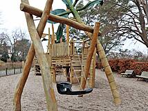 Piratenspielplatz Heringsdorf - Schaukel