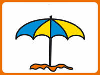 Kinderbild: Sonnenschirm