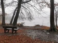 Wanderung Wolgastsee Korswandt Winter