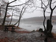 Wanderung Wolgastsee Korswandt Winter