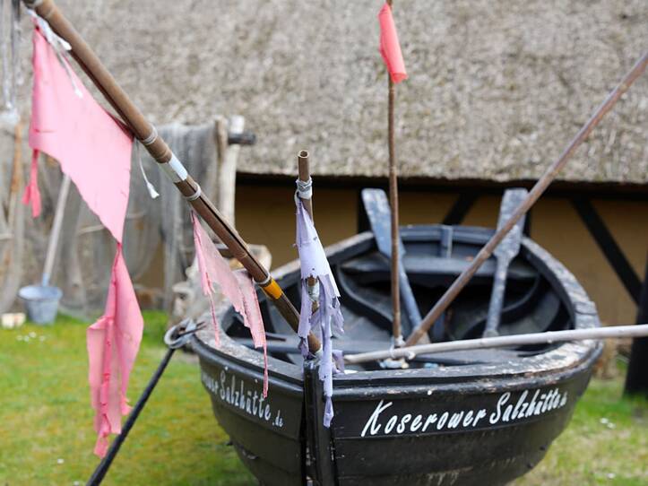 Koserower Salzhütten - Boot