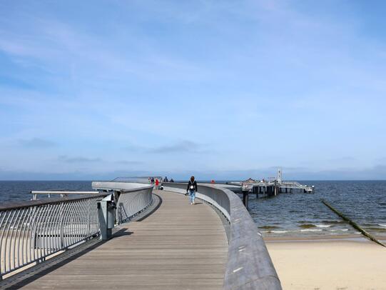 Seebrücken Ostsee: Seebrücke Koserow