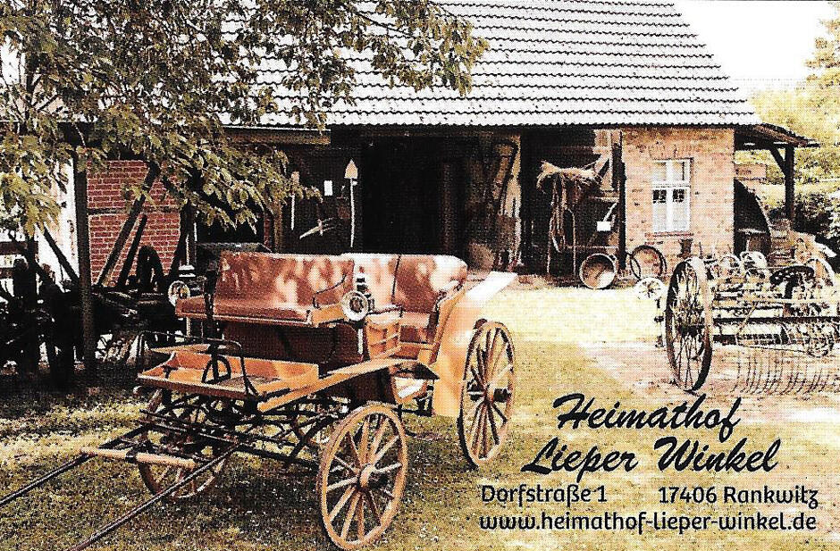 Museum »Heimathof Lieper Winkel« in Rankwitz