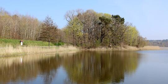 Kölpinsee im gleichnamigen Ortsteil