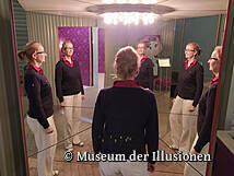 Museum der Illusionen Ückeritz Insel Usedom - Spiegelung