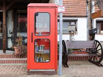 Bücherzelle in Ueckeritz