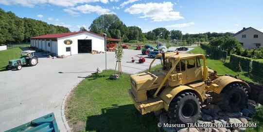 Der K700 auf dem Freigelände.