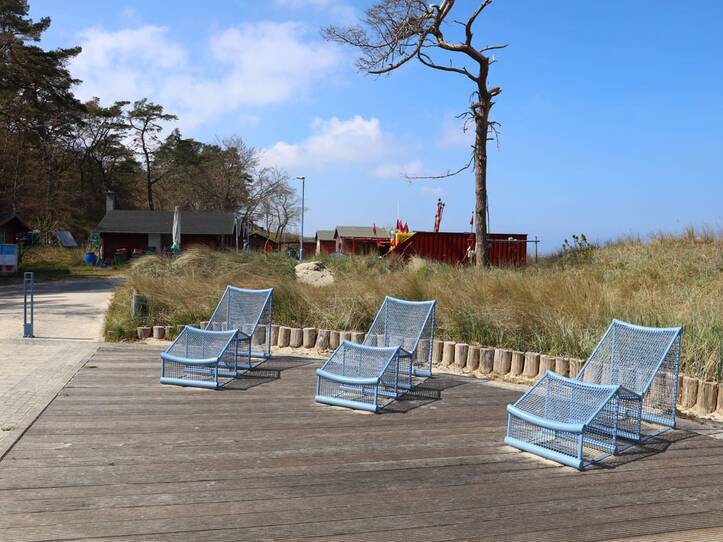 Kurplatz Zempin - Sonnenliegen