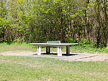 Spielplatz Zempin Hafen - Tischtennisplatte