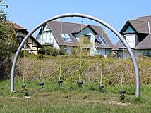 Spielplatz Zempin Hafen - Wackelbrücke