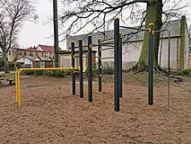 Kinderspielplatz Drachenburg Zinnowitz - Klettergerüst