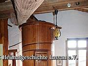 Museum "Lassaner Mühle" - in der ehemaligen Wassermühle - Speicher für Schrot