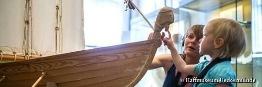 Haffmuseum Ueckermünde - Slawenboot
