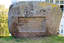 Gedenkstein - Gründung des ersten Seebades Deutschlands 1793 - Heiligendamm