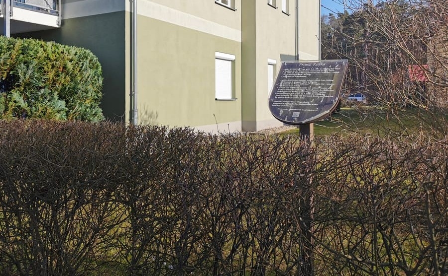 Dichter- und Denkerpfad Graal Müritz - Franz Kafka
