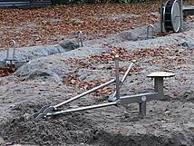Spielplatz Graal-Müritz - Campingplatz - Bagger
