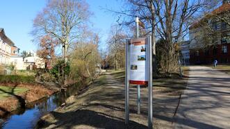 Altstadtrundweg Güstrow - Informationstafel 2