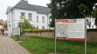 Altstadtrundweg Güstrow - Informationstafel 1
