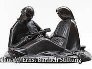 Ernst Barlach, Russisches Liebespaar, 1908, Bronze,