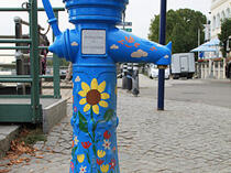 Blaue Pumpe "Lütt Pütt"