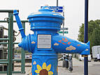 Trinkwasserquelle "Blaue Pumpe" in Rostock Warnemünde