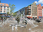 Rostocker Innenstadt: "Brunnen der Lebensfreude", Kröpeliner Straße