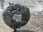 Rostocker Innenstadt: "Brunnen der Lebensfreude", Kröpeliner Straße