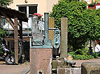 Brunnenanlage Brunnenhof in der August-Bebel-Straße