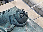 Fischbrunnen im Rostocker Hansaviertel