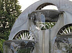 Kosmosbrunnen in der Rostocker Südstadt
