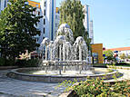 Kugelbrunnen in der Rostock Reutershagen
