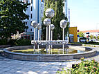 Kugelbrunnen in der Rostock Reutershagen
